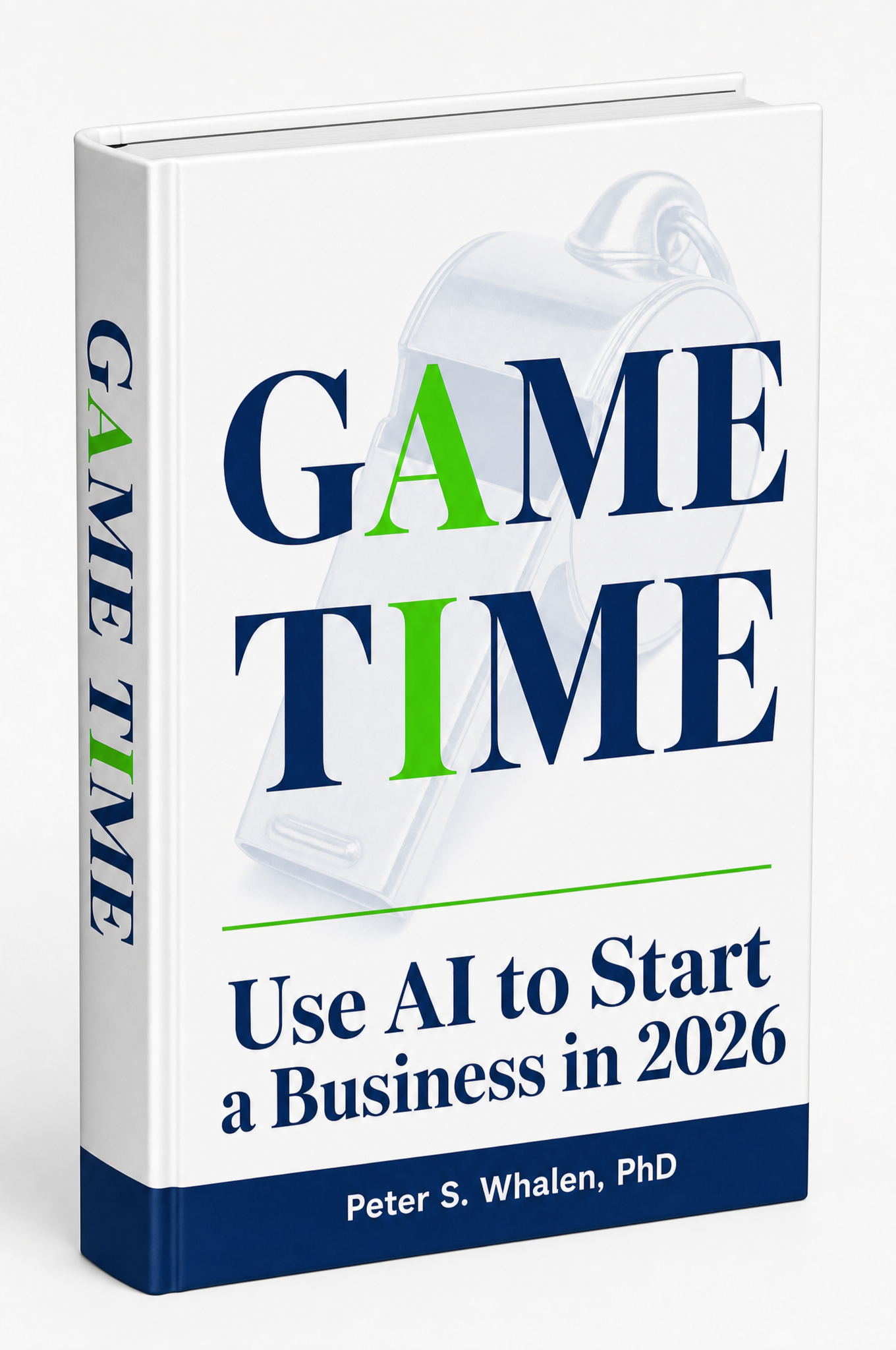 Game Time book cover by Peter S. Whalen, PhD
